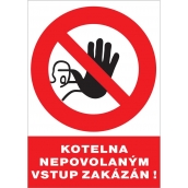 12126 T.Kazánház -Idegeneknek belépni ti