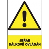 12356 T.Pozor!Jeřáb dálkově ovl.