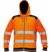 KNOXFIELD HI-VIS mikina s kapucí