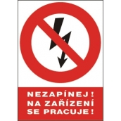 12103 T.Tilos bekapcsolni - bizt.tábla